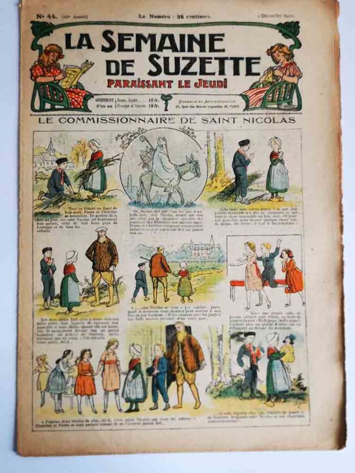 La Semaine de Suzette 16e année n°44 (1920) Saint Nicolas (Guydo)