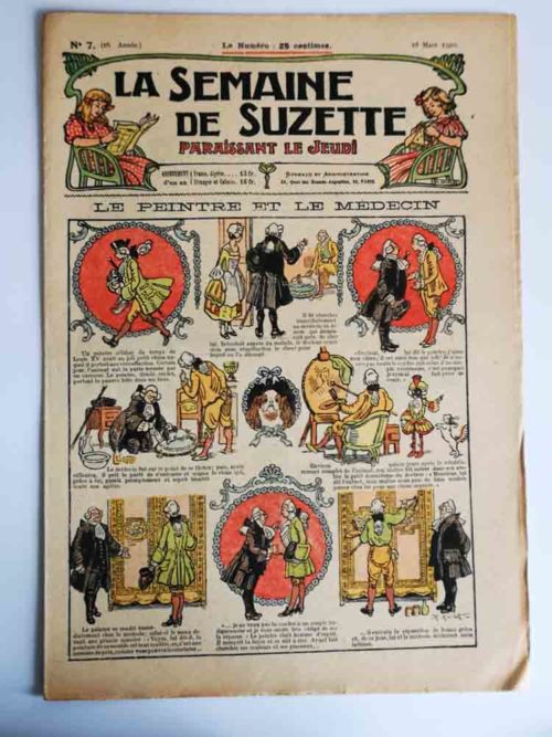 La Semaine de Suzette 16e année n°7 (1920) Le peintre et le médecin (Henri Avelot)