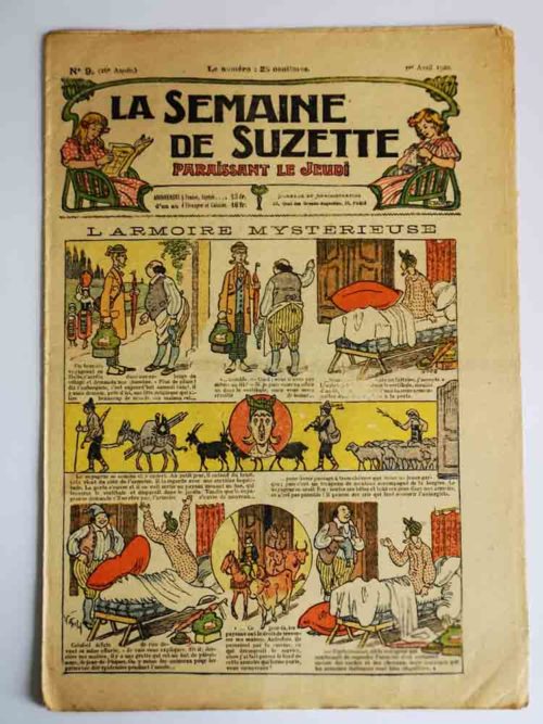 La Semaine de Suzette 16e année n°9 (1920) L’armoire mystérieuse (Henri Avelot)