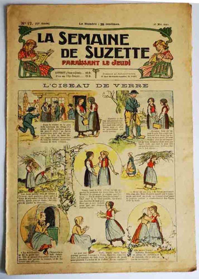 La Semaine de Suzette 17e année n°17 (1921) L'oiseau de verre (Guydo)