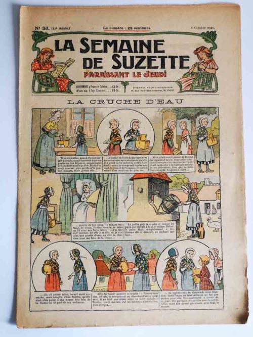La Semaine de Suzette 17e année n°36 (1921) La cruche d’eau (Raymond de la Nézière)