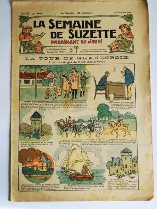 La Semaine de Suzette 17e année n°47 (1921) La tour de Grandcroix (Henry Morin)