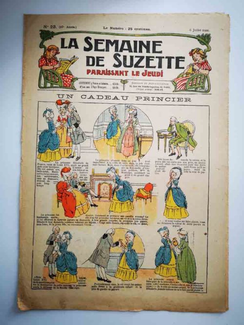 La Semaine de Suzette 18e année n°24 (1922) Un jeudi bien employé (Guydo)