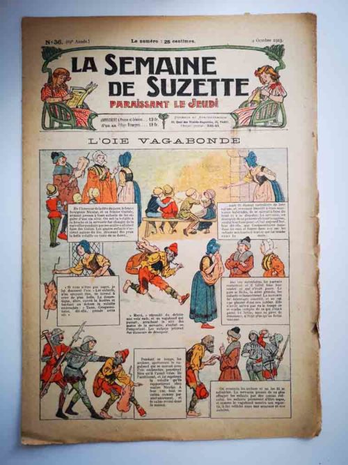 La Semaine de Suzette 19e année n°36 (1923) L’oie vagabonde