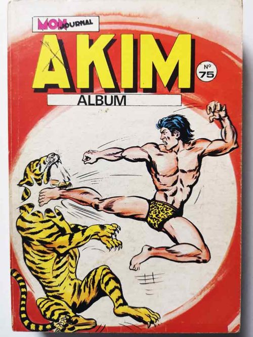 AKIM ALBUM 75 (N°421-422-423-424) MON JOURNAL 1977