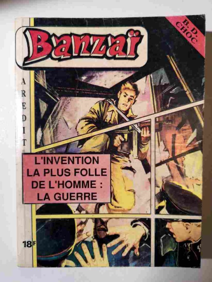 BANZAI 2e série ALBUM 3 (N°18-19-20-21) AREDIT 1986