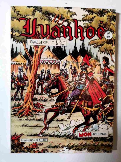 IVANHOE  N°213 le chevalier déshérité – Mon Journal 1987