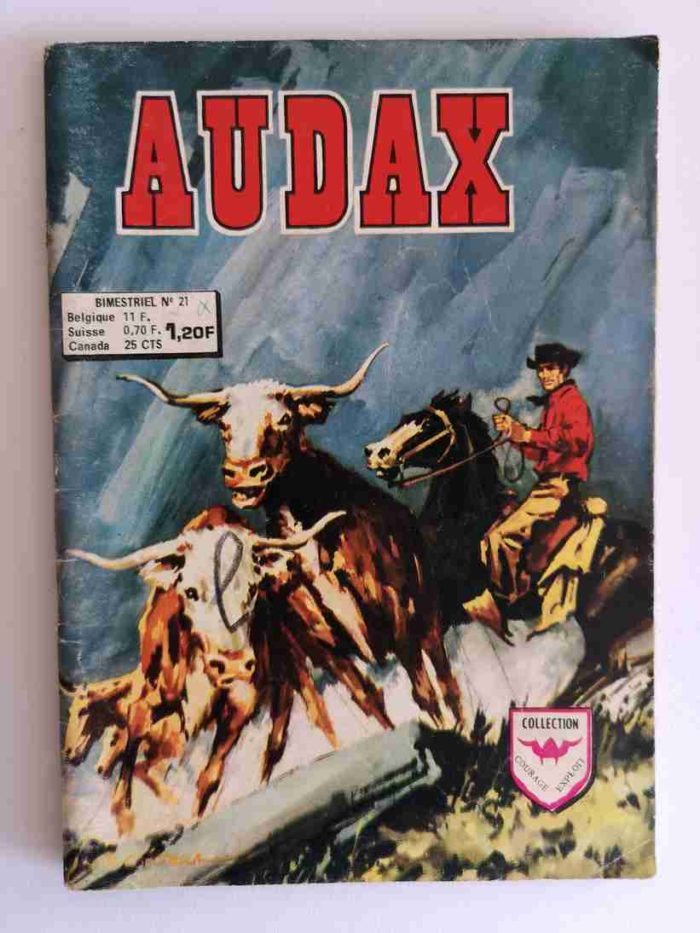 AUDAX (3e série) N°21 - La longue chevauchée - AREDIT 1977