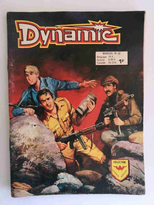 DYNAMIC (2e SERIE) N°32 Ray HALCOTAN – Attentat en vol – AREDIT 1975