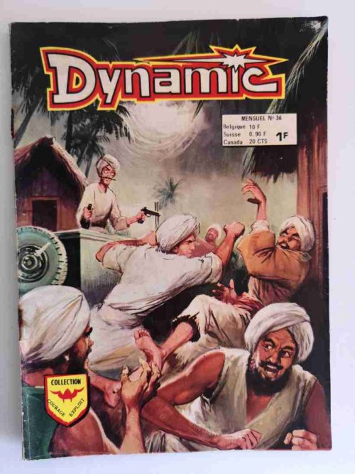 DYNAMIC (2e SERIE) N°36 Ray HALCOTAN – Incident à Djakarta – AREDIT 1975