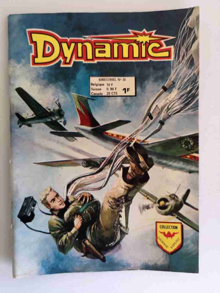 DYNAMIC (2e SERIE) N°38 Ray HALCOTAN - Courrier spécial - AREDIT 1976