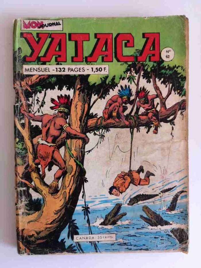 YATACA N°62 - Les doigts de Nahu - Editions Mon Journal 1973