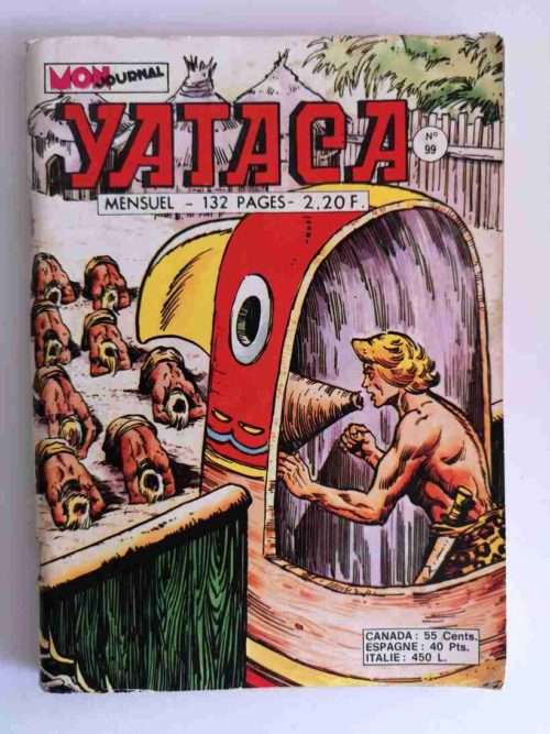 YATACA N°99 La secte des Couteaux Rouges – Editions Mon Journal 1976