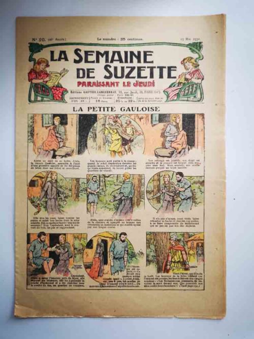 La Semaine de Suzette 26e année n°20 (15 mai 1930) La petite Gauloise (Le Rallic)